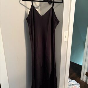 Knix Strapless Black Dress